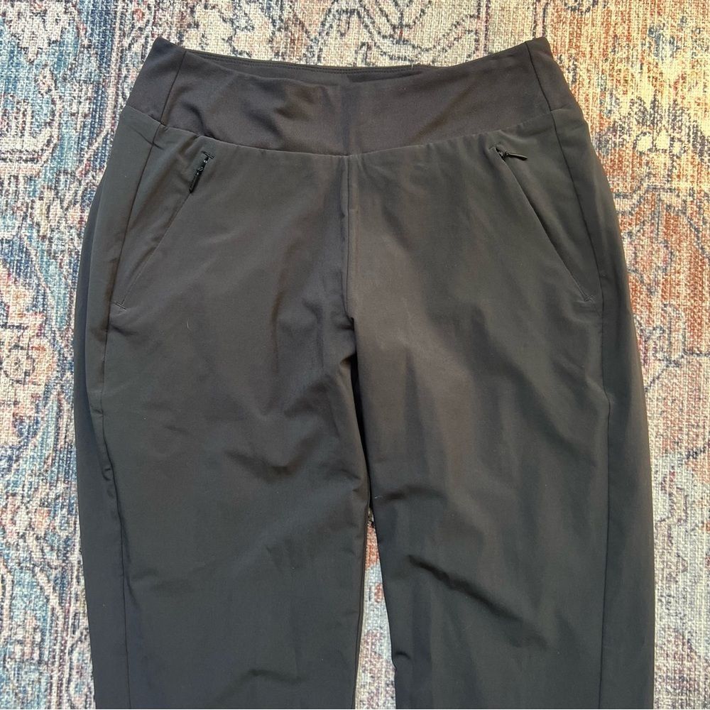 ATHLETA Lined Soho Lined Jogger Pants Black Size 8 Tall - Picture 6 of 14